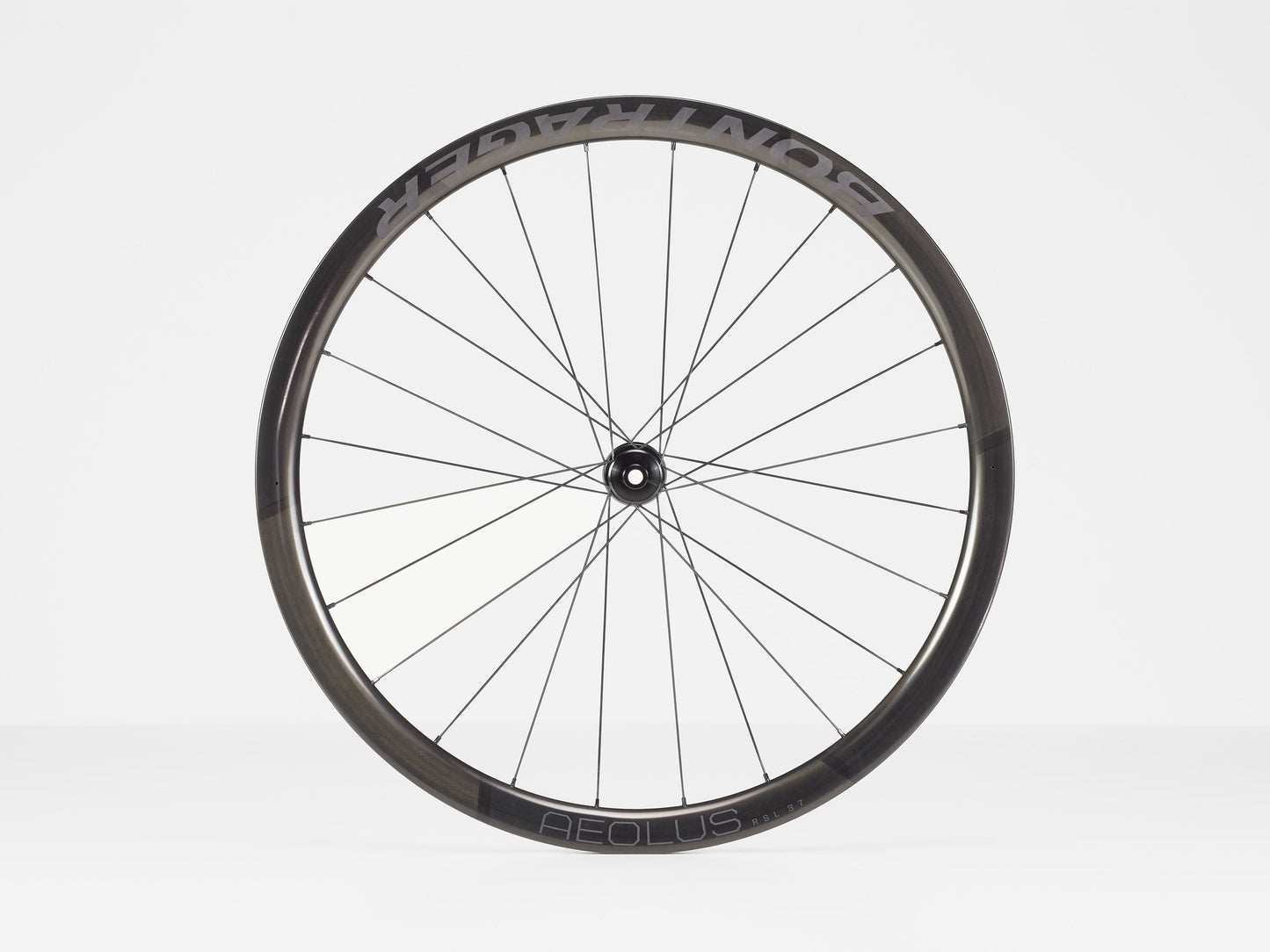 Rueda delantera de disco tubular Bontrager Aeolus RSL 37 - Negra