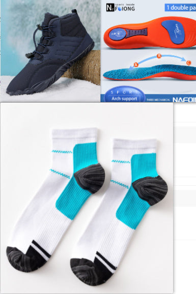 Bottes de sport extérieures à cinq doigts chaudes - Antidérapantes et résistantes à l'usure
