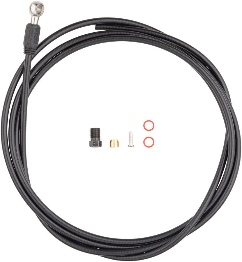 Kit de tuyau hydraulique Jagwire Sport à huile minérale - 2000 mm Noir