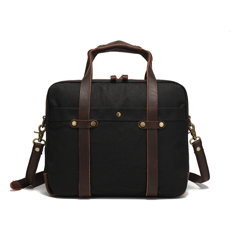 Maletín de Viaje Vintage para Hombre en Lona Encera