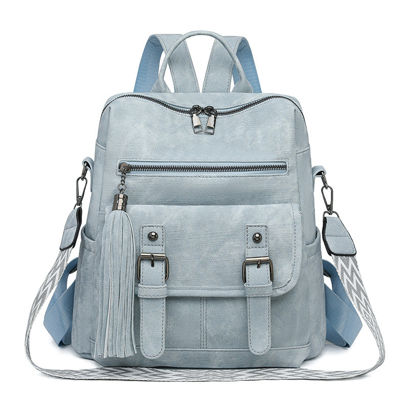 Mochila de viaje elegante y versátil para mujer