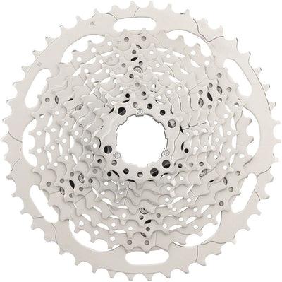 Cassette Shimano Deore CS-M4100-10 - 10 Velocidades 11-46t Plata