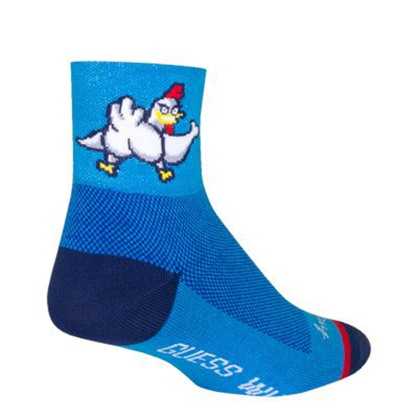 Chaussettes Crew Sockguy Chicken Butt 9-13