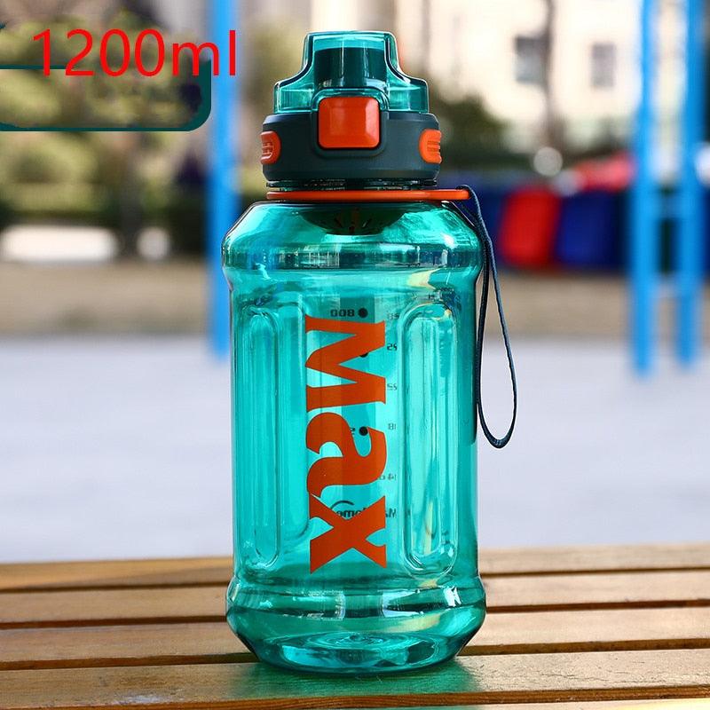 1.2L Eco-Friendly Sport Water Bottle - Durable & Portable for Gym & Outdoor Use - Korvel
