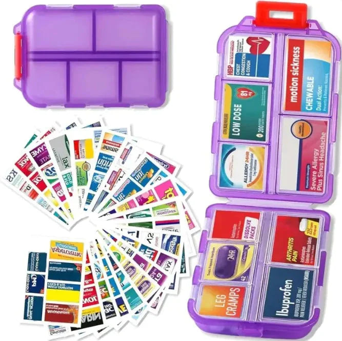 10 Grids Pill Organize Storage - Korvel