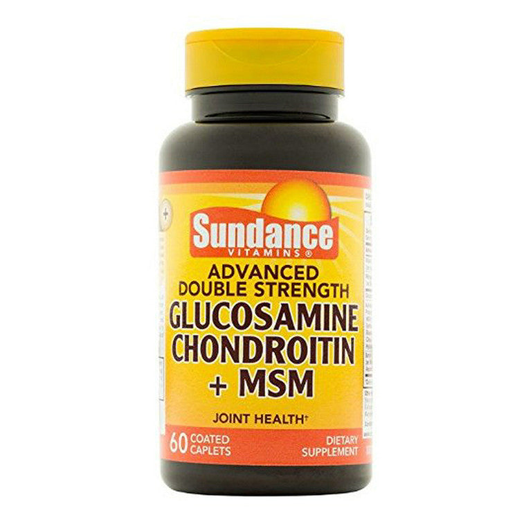 Sundance Vitamins Glucosamina Condroitina + MSM, 60 Comprimidos