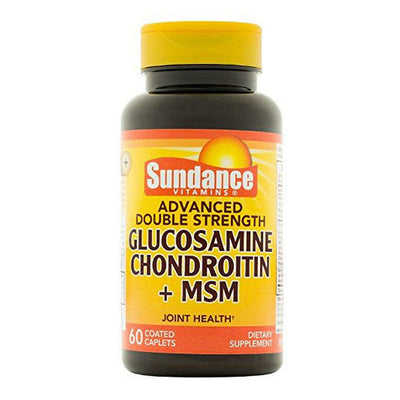 Sundance Vitamins Glucosamine Chondroitin + MSM, 60 Comprimés