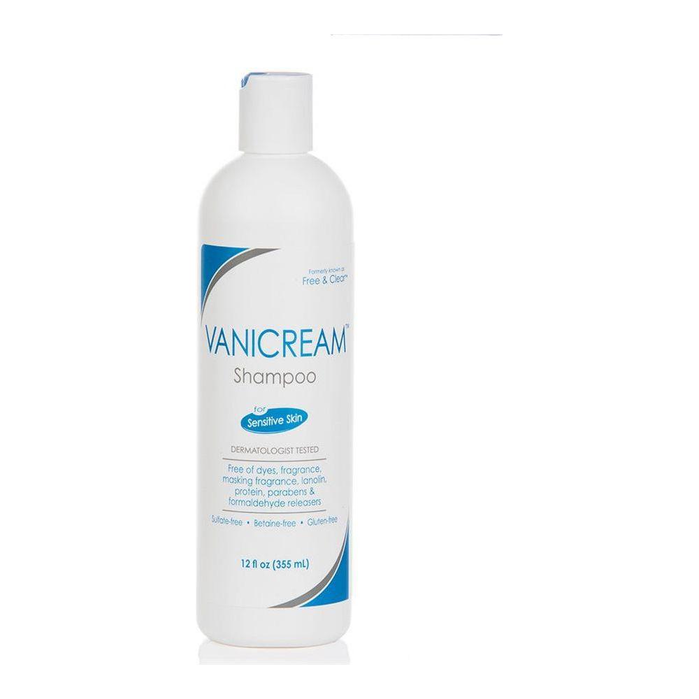 Champú Vanicream Free & Clear para Piel Sensible - 12 oz