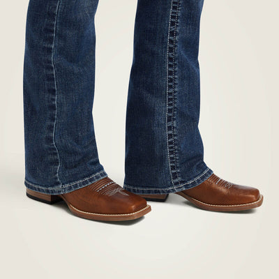 Ariat Women's Mid Rise Boot Cut Jeans - Raquel Style - Korvel