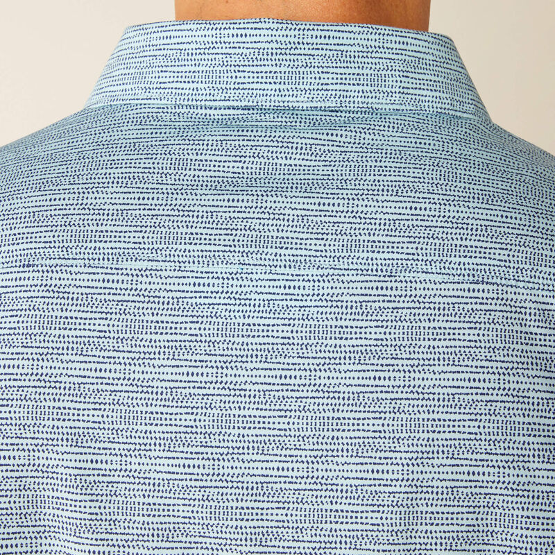 Ariat Men's Aqua Monte Modern Fit Short Sleeve Shirt - Korvel