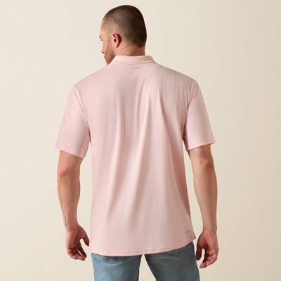 Polo TEK Rosa para Hombre de Ariat - Corte Clásico