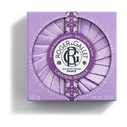 Jabón de Bienestar Lavande Royale de Roger & Gallet 3.5oz