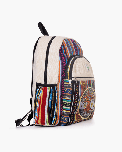 Kathmandu Collection Handmade Cotton and Hemp Backpack