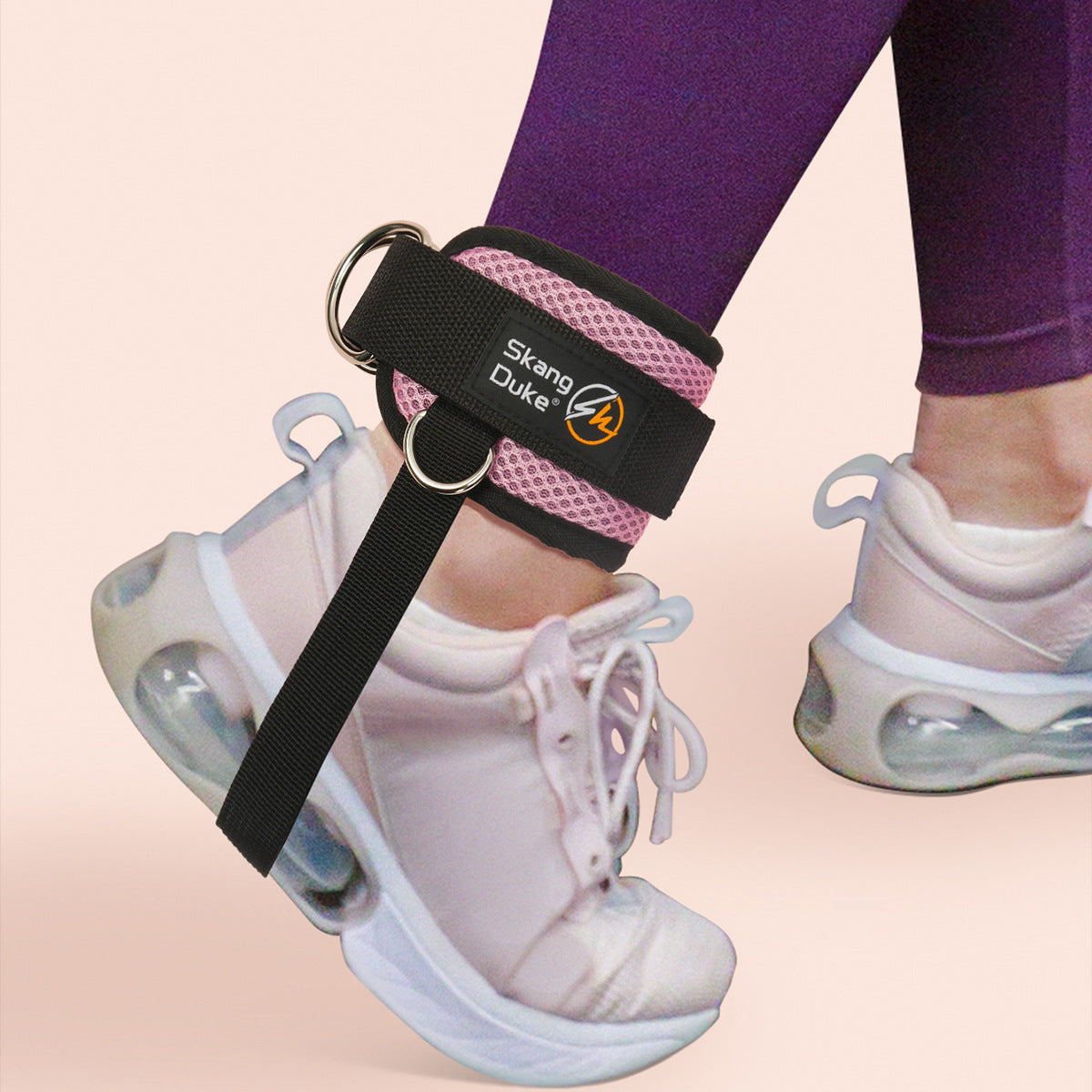 Foot pedal ankle buckle leg strength training gantry frame adjustable ankle buckle - Korvel