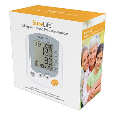 SureLife Talking Blood Pressure Monitor with Universal Cuff