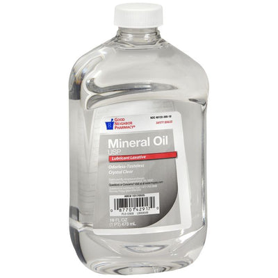 Huile minérale lourde GNP - Flacon de 16 oz (Caisse de 12)