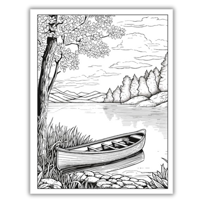 101 CALMNESS: Adult Coloring Book (Spiral Bound) - Korvel