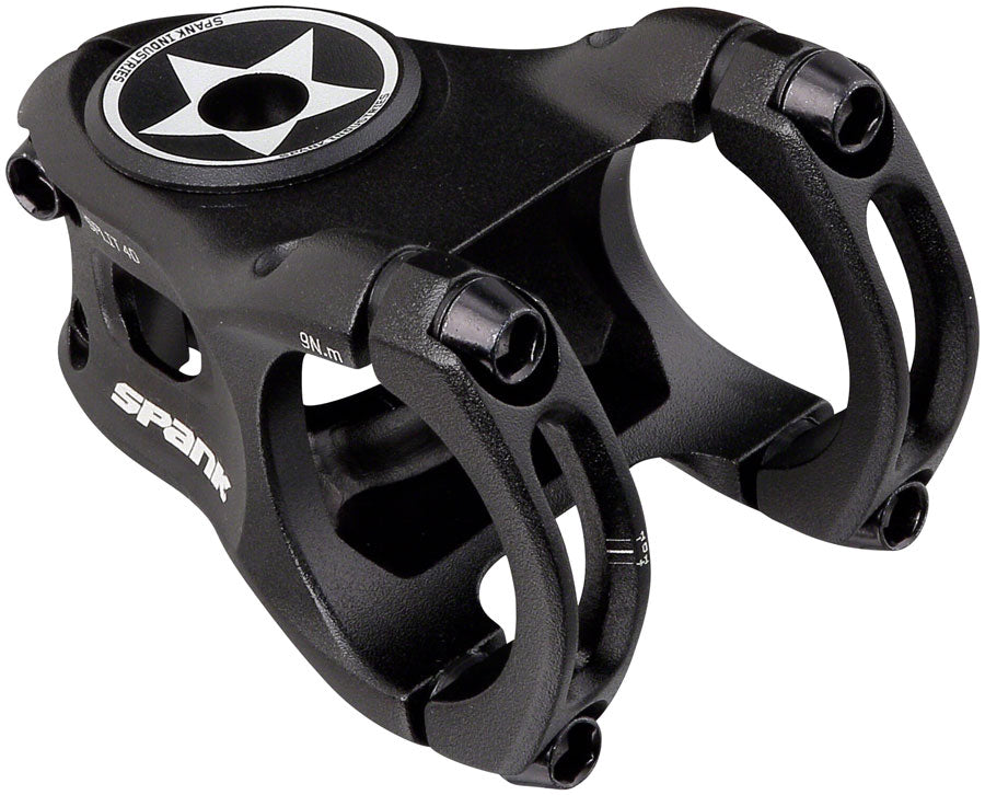 Spank Split 35 Stem - 40mm Clamp, Aluminum, Black