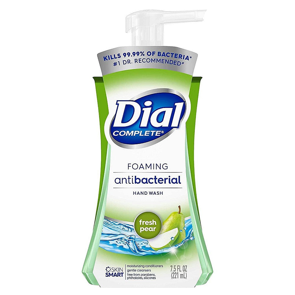 Dial Complete Antibacterial Foaming Hand Wash, Poire Fraîche - 7,5 Fl Oz