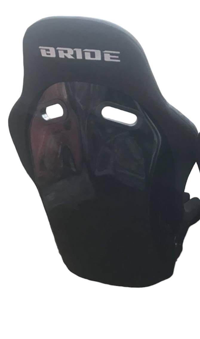 Sièges 2nd Option Racing 1022BB - Suède Noir Premium