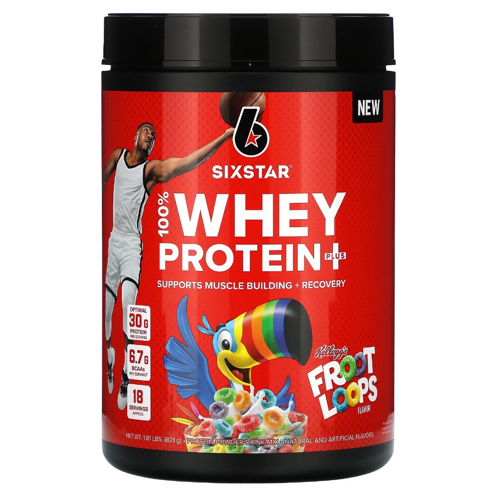 Six Star Whey Protein Powder Plus - Sabor Froot Loops