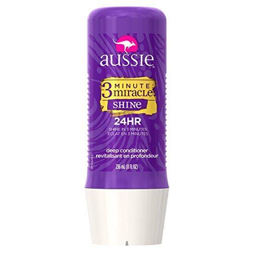 Aussie 3 Minute Miracle Shine Tratamiento Profundo Acondicionador - 8 Fl Oz