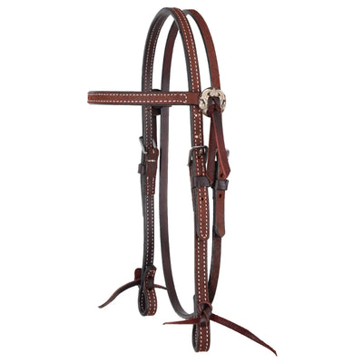 Premium Burnett Browband Headstall for Equestrian Excellence - Korvel