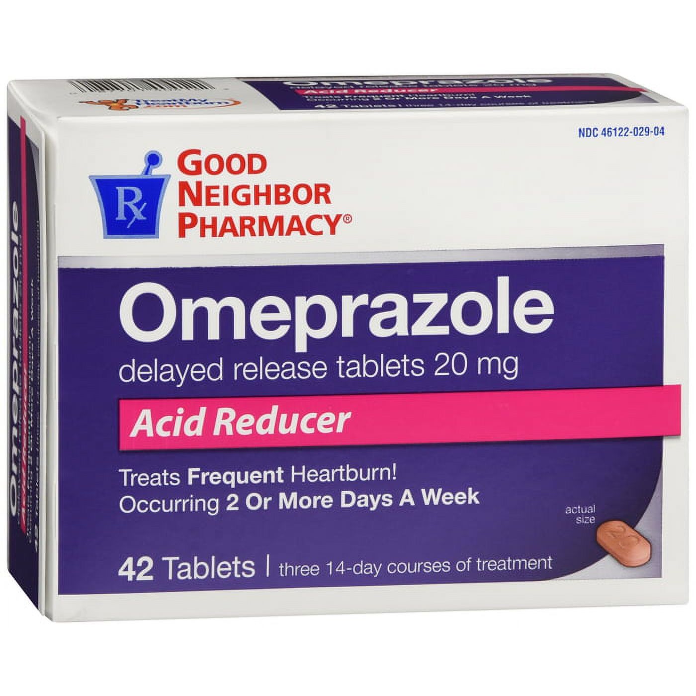 Good Neighbor Pharmacy Omeprazole 20 Mg - 42 Tablets