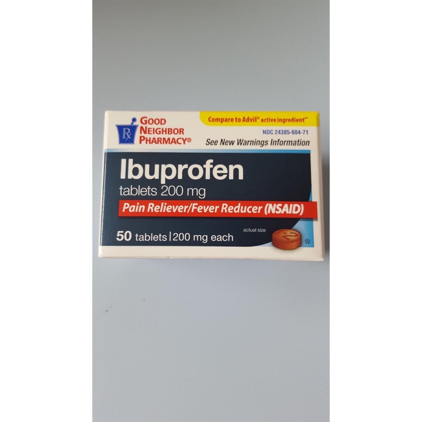 G.n.p. Ibuprofen 200 Mg - 50 Tablets