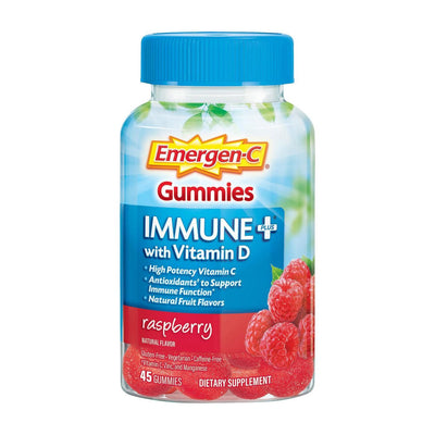 Gommes Emergen-C Immune+ Vitamine D - Saveur Framboise