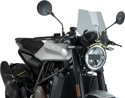 PUIG Hi-Tech Parts New Generation Windscreen - Smoke - Husqvarna 9750H