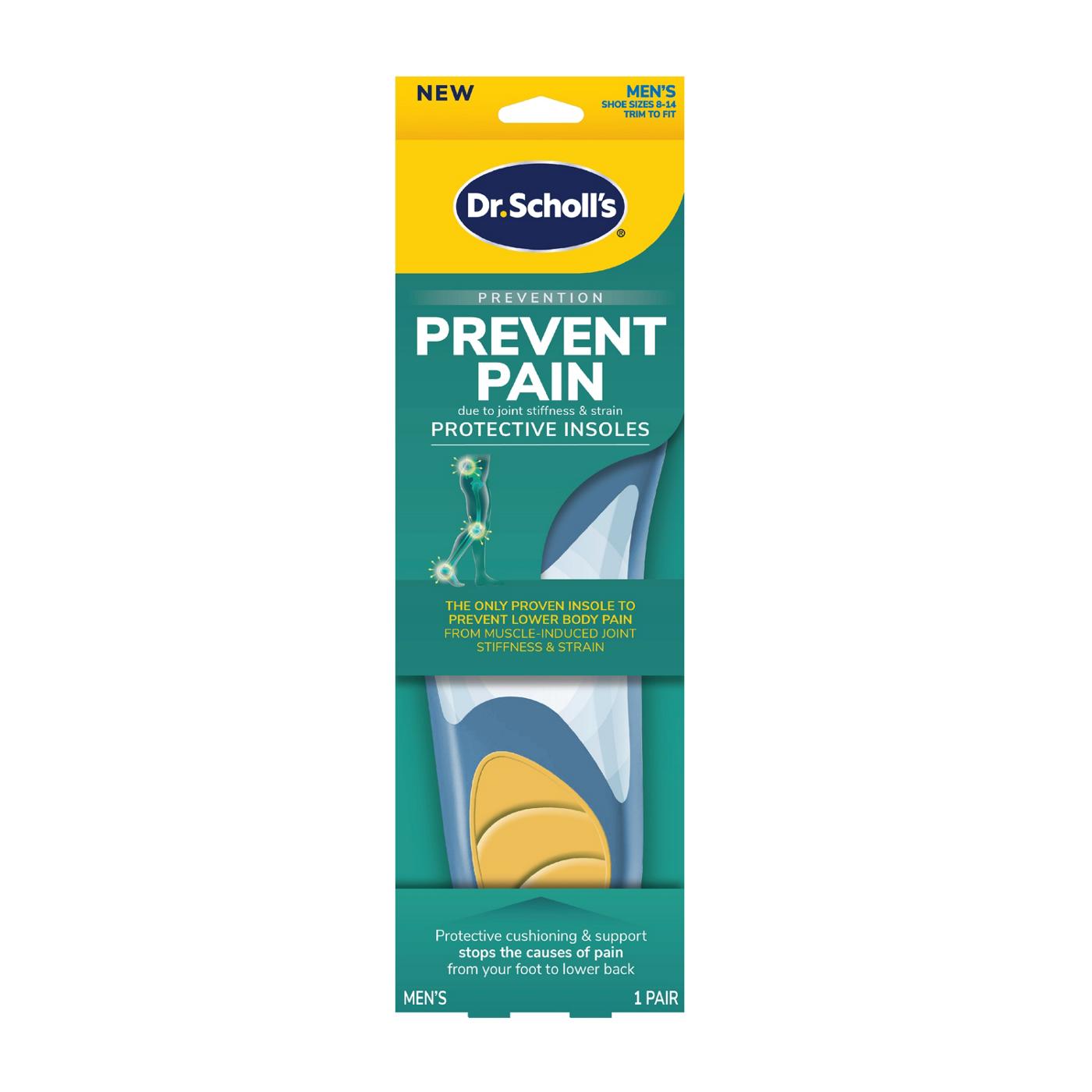 Semelles protectrices Dr. Scholl's Prevent Pain pour hommes