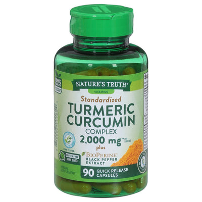 Nature's Truth Standardized Turmeric Curcumin Complex 2000 Mg - 90 Ct