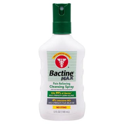 Bactine Max Cleansing Spray - 5 Fl Oz Personal Care Gift Set