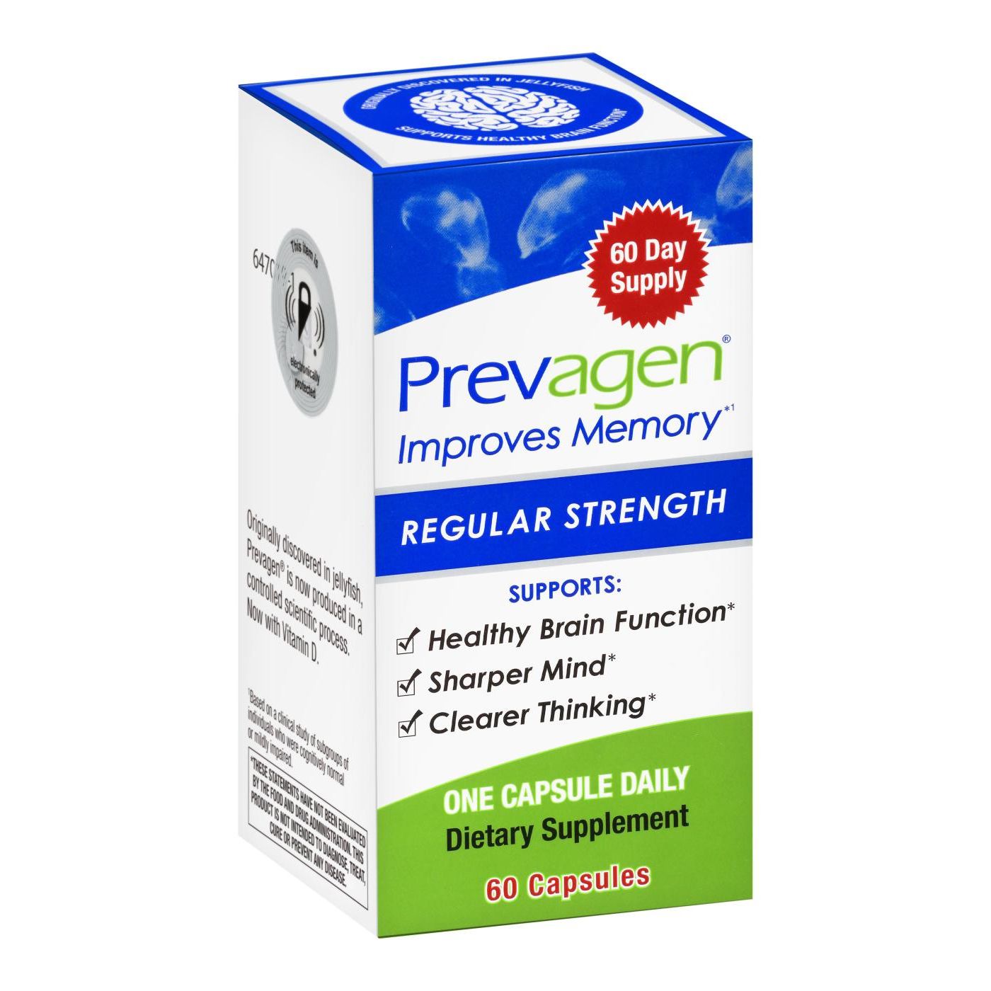 Prevagen Force Régulière – Supplément de Soutien Mémoire (30 Capsules)