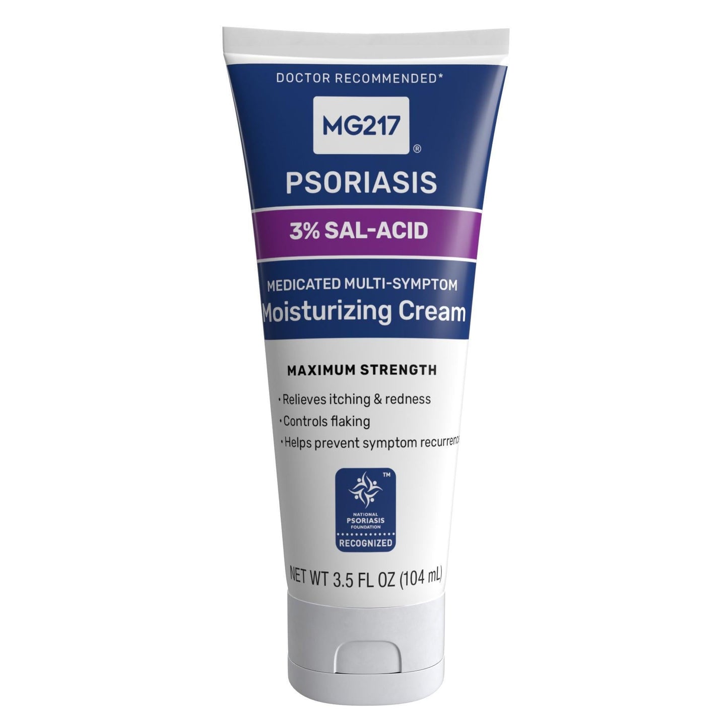 Crème Psoriasis Mg217 - Soulagement Multi-Symptômes - 3,5 Fl Oz