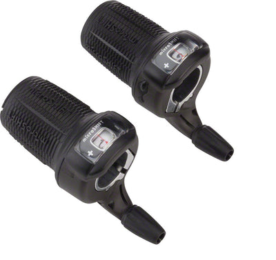 microSHIFT DS85 9-Speed Twist Shifter Set with Optical Gear Indicator