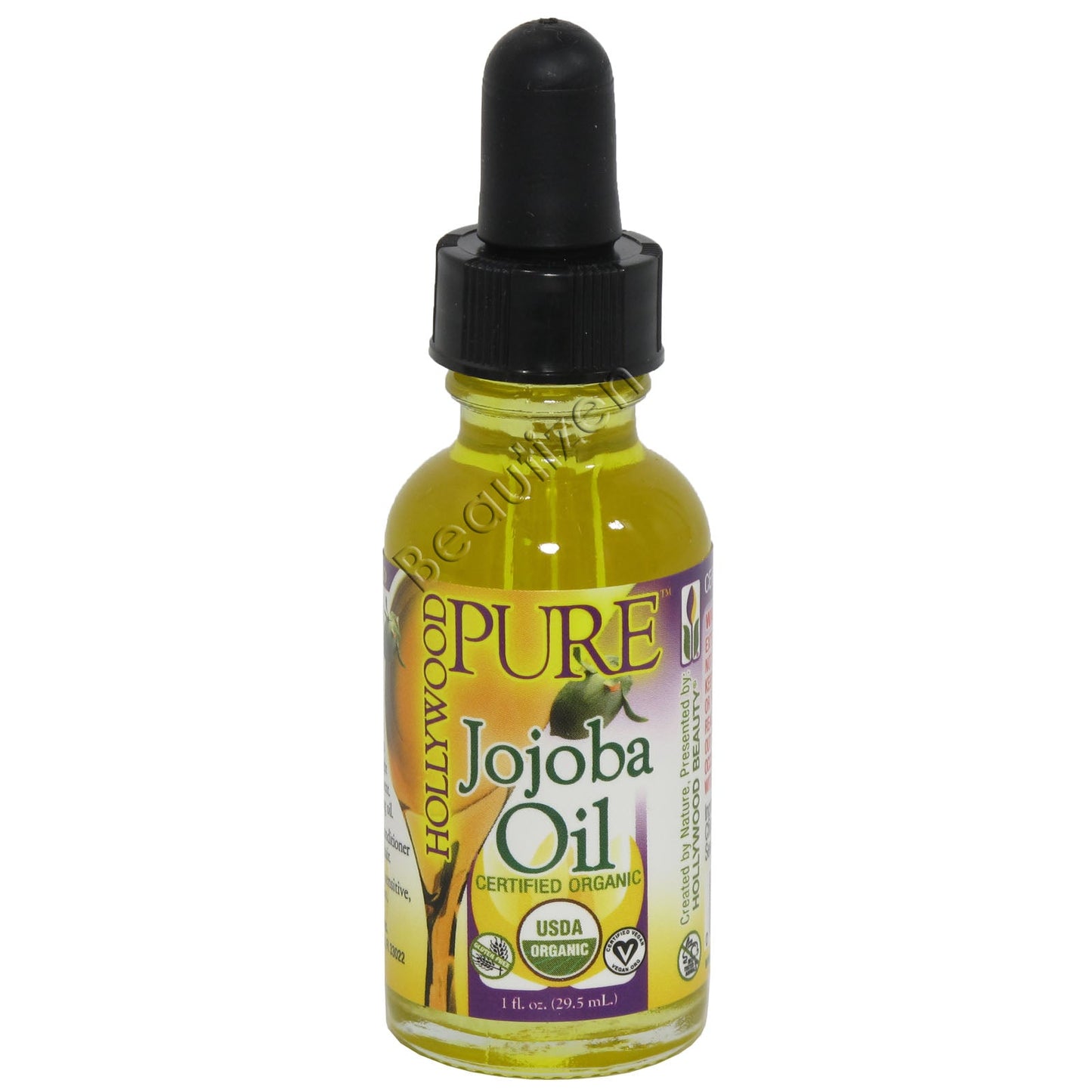 Hollywood Beauty Pure Organic Jojoba Oil - 1 Oz