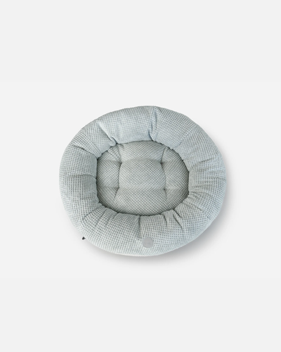 Cloud Comfort Moonlight Gray Donut Dog Bed