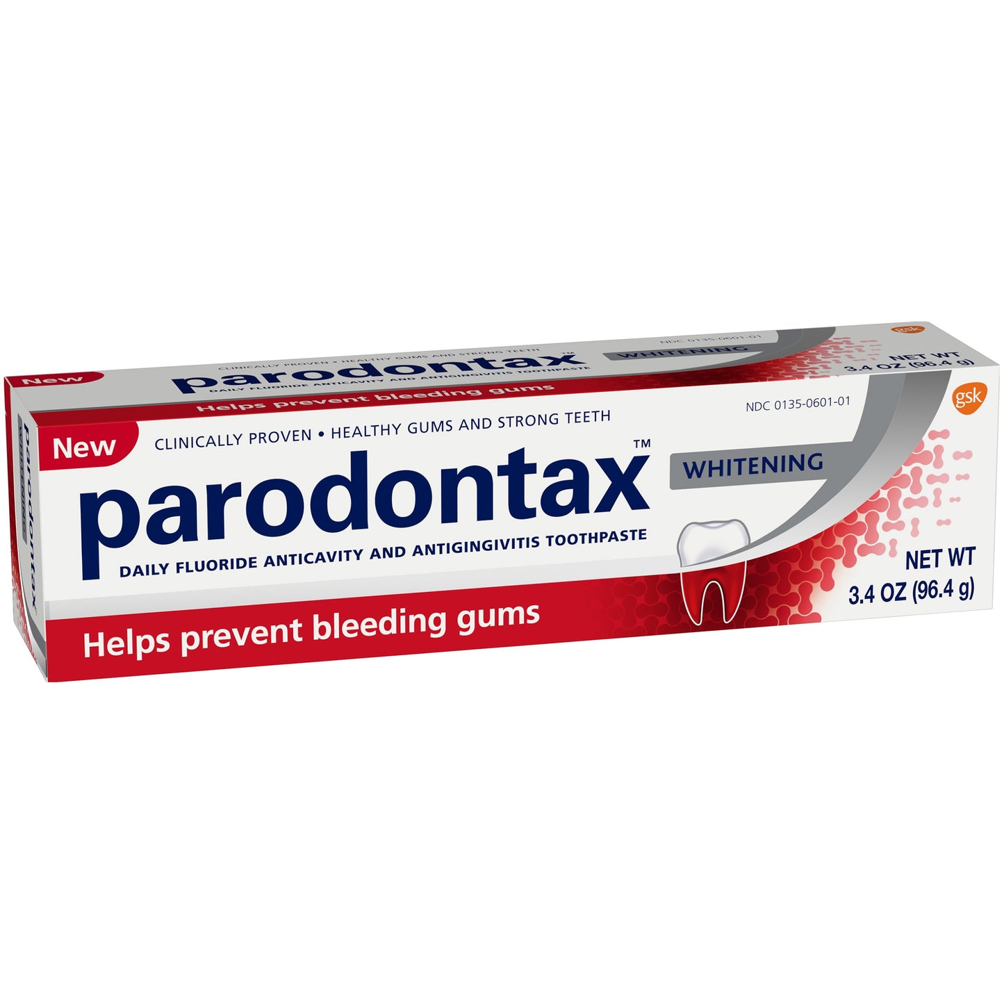 Parodontax Whitening Toothpaste for Healthy Gums - 3.4 oz