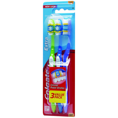 Cepillo de dientes Colgate Extra Clean de cabeza completa - Suave