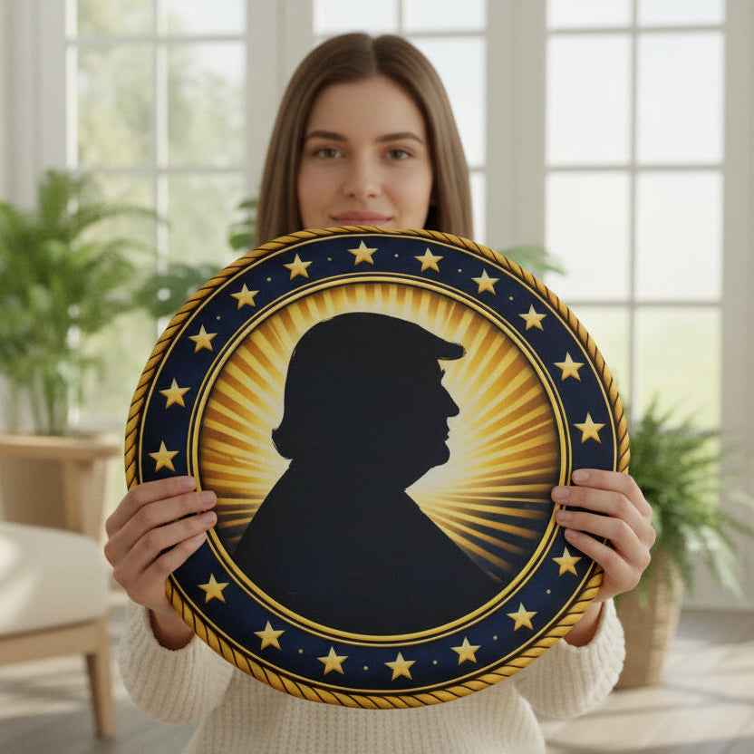 USA Silhouette Pillow — Bold Statement Decor