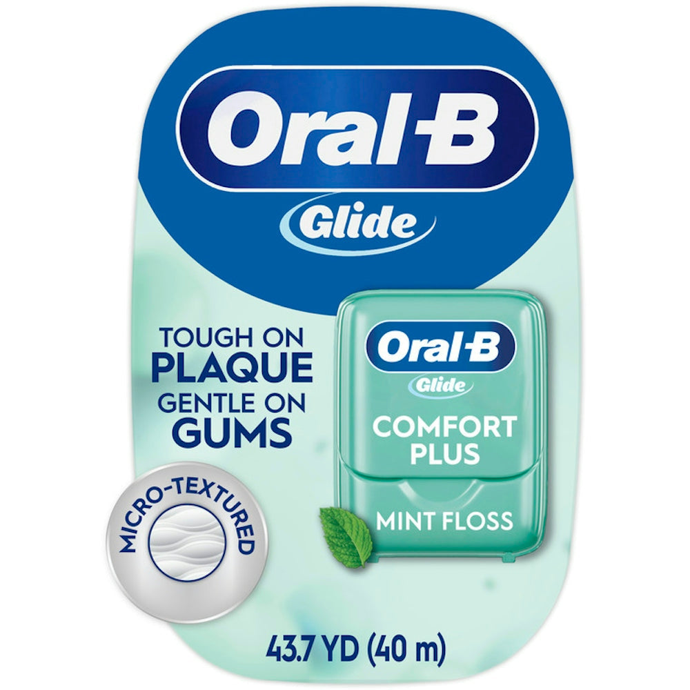 Piques de fil dentaire Oral-B Glide Pro-Health Comfort Plus, Menthe