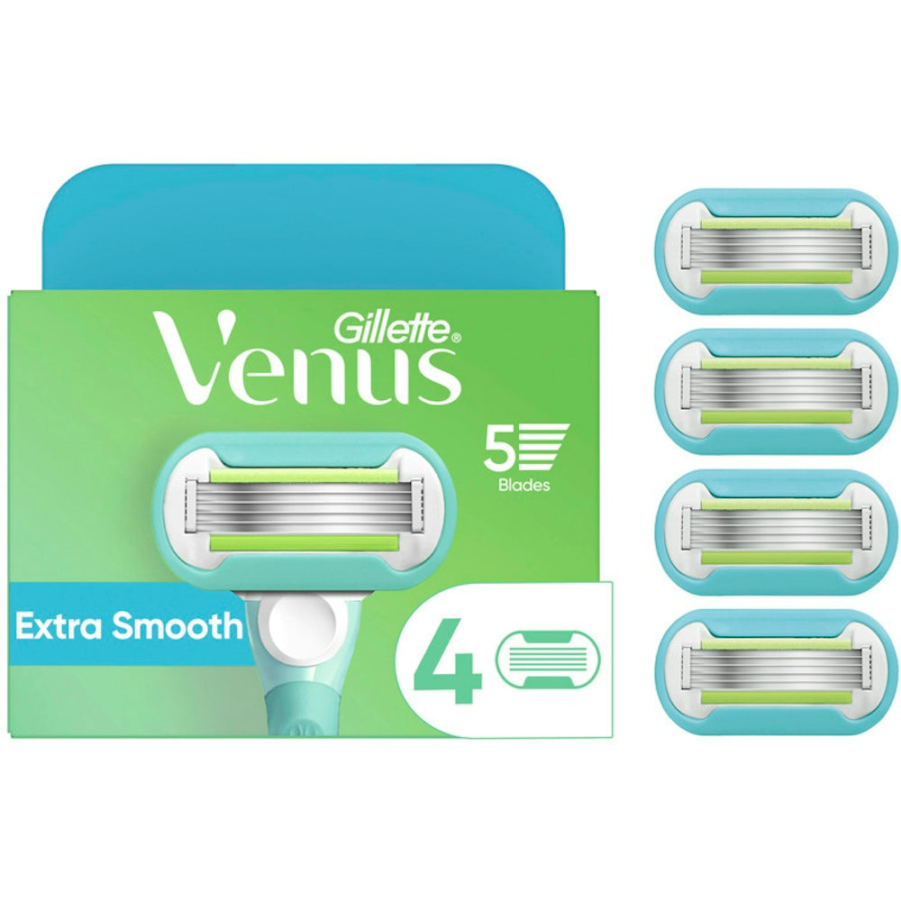 Recambios de cuchillas de afeitar Gillette Venus Extra Smooth para mujeres