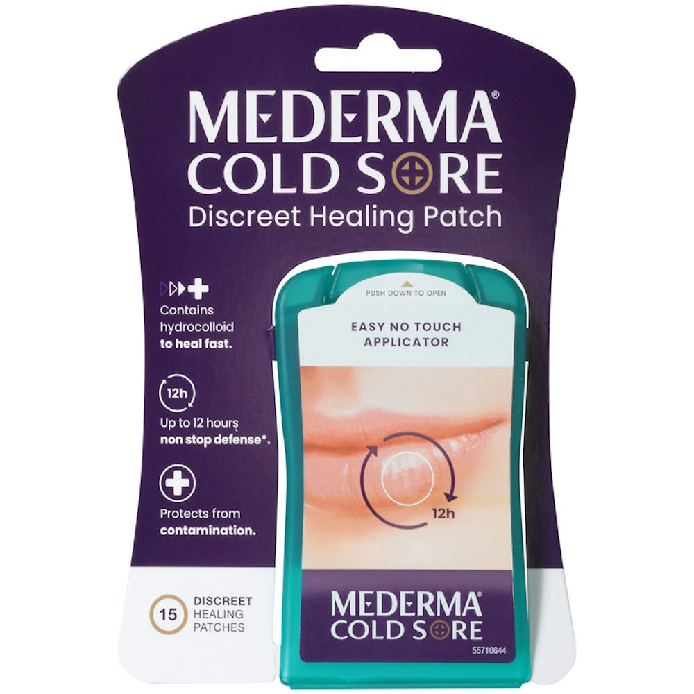 Mederma Discreet Healing Patch for Cold Sores - 15 Count
