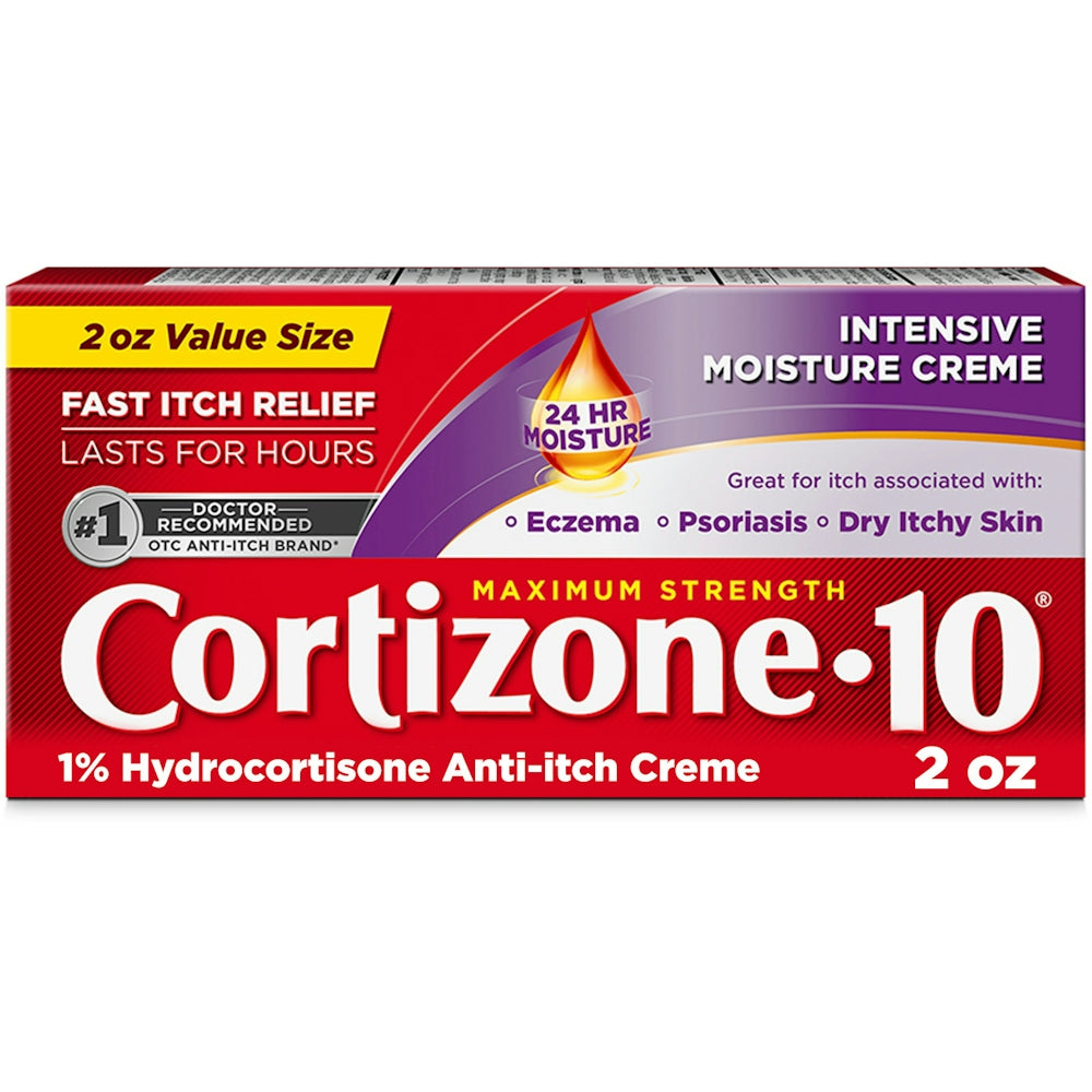 Crème anti-démangeaison intensive Cortizone-10, 60 ml