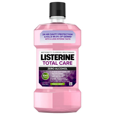 Listerine Total Care Zero Alcohol Mouthwash - Fresh Mint