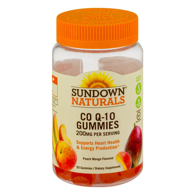 Sundown Naturals Co Q-10 200 Mg Gummies - Peach Mango Flavor