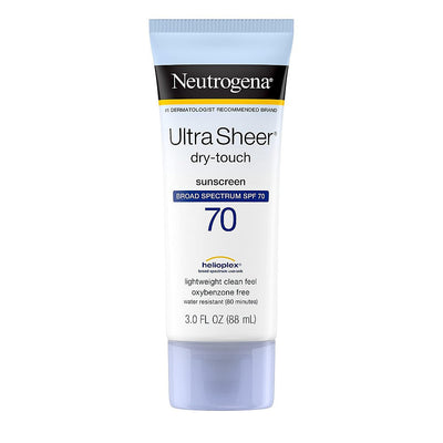 Neutrogena Ultra Sheer Dry-Touch Sunscreen Lotion SPF 70 - 3 Fl Oz