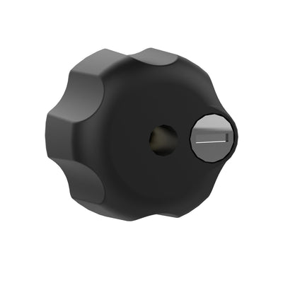 RAM Key Lock Knob with Brass Insert for B Size Socket Arms